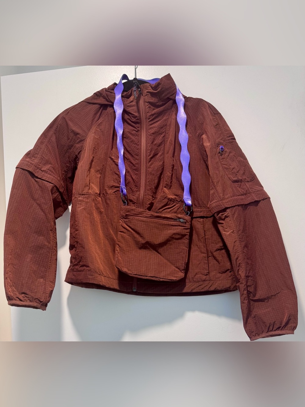 lululemon Convertible Ripstop Hiking Jacket Ancient Copper Size 4